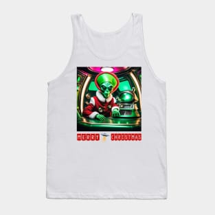 alien christmas Tank Top